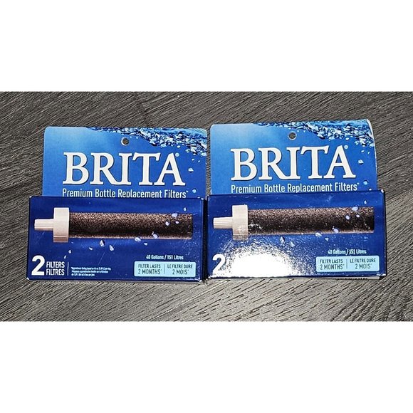Brita Replacement Bottle‎ Filter, 2-Pk x2 - Picture 1 of 2